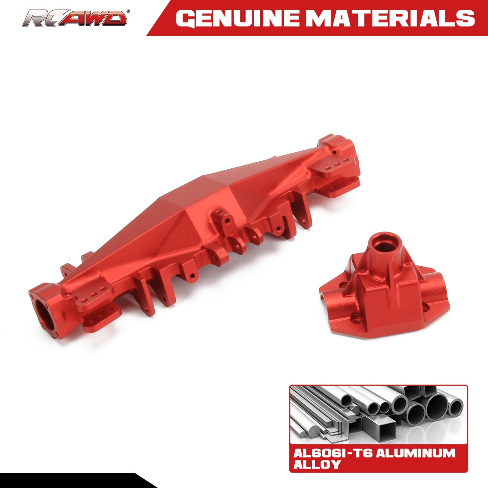 RCAWD LOSI 1/8 LMT RCAWD Losi 1/8 LMT Axle Housing Complete Set