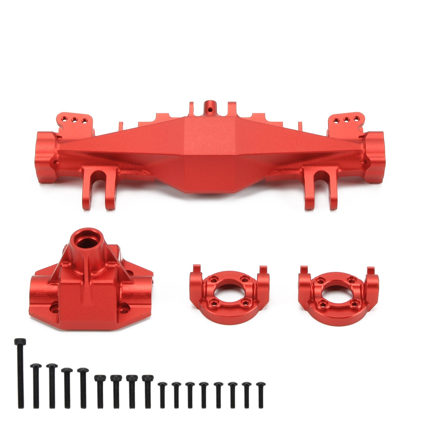 RCAWD LOSI 1/8 LMT RCAWD Losi 1/8 LMT Axle Housing with Spindle Carrier Rear Axle Mount