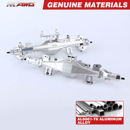RCAWD LOSI 1/8 LMT RCAWD Losi LMT Front Rear Axle Assembly Set
