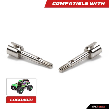 RCAWD LOSI 1/8 LMT RCAWD Losi LMT upgrade parts #45 rear Rear Stub Axle 2pcs/set LOS242051