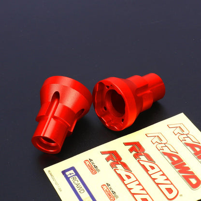 RCAWD LOSI 1/8 LMT Red / Rear Axle Mount set RCAWD 1/8 Losi LMT Spindle Carrier Set with Spindle Carrier Set LOS244003 LOS242052