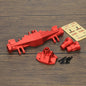 RCAWD LOSI 1/8 LMT Red / Rear with Rear Axle Mount RCAWD Losi 1/8 LMT Axle Housing with Spindle Carrier Rear Axle Mount