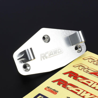 RCAWD LOSI 1/8 LMT Silver RCAWD Losi 1/8 LMT Steering Servo Mount Plate LOS241036S