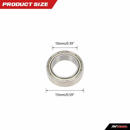 RCAWD Losi 22S Bearing RCAWD losi 22s upgrades Shielded Ball Bearing 10x15x4mm LOSA6957