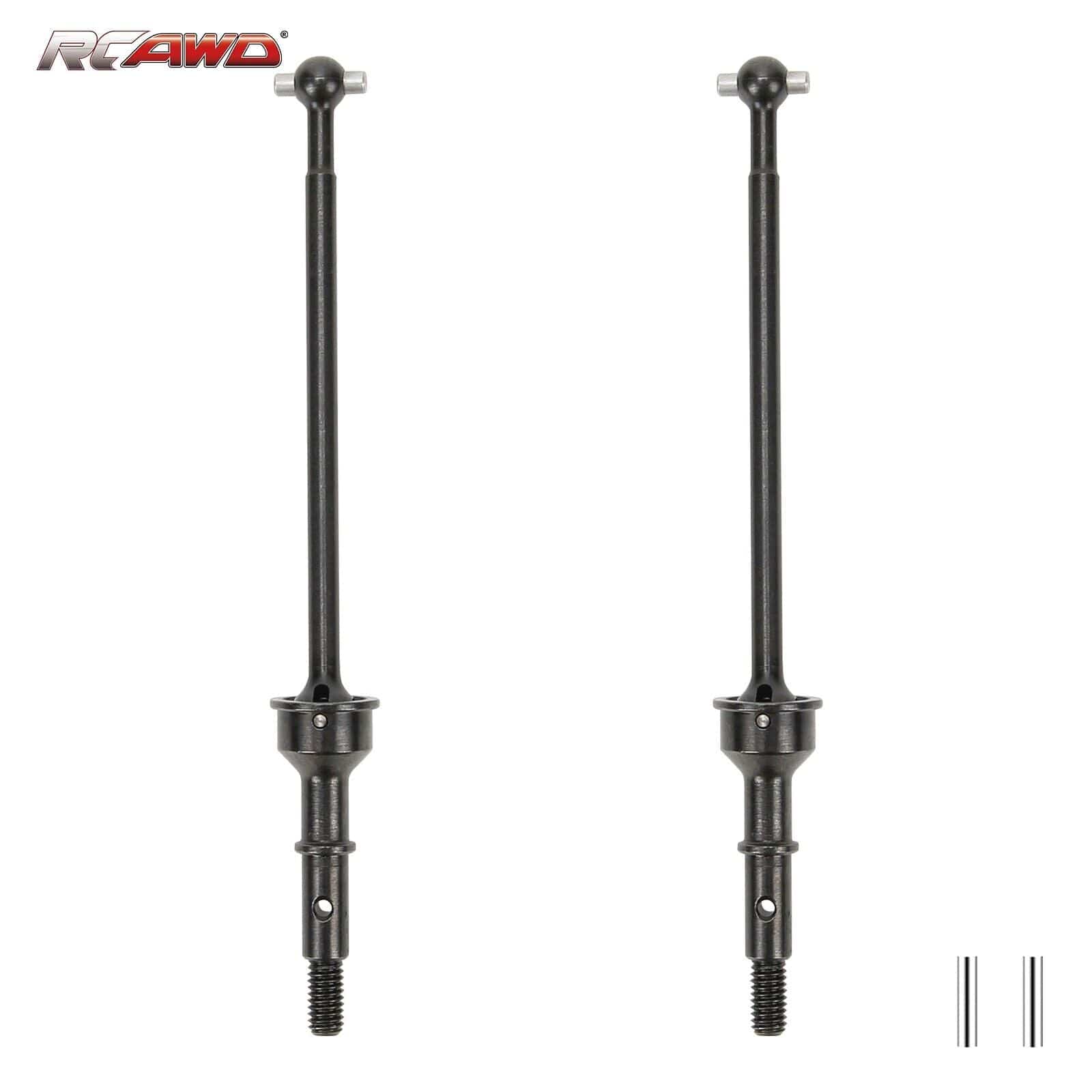 RCAWD Losi 22S Black RCAWD losi 22s CVD Driveshaft Set #45 Steel  LOS232071