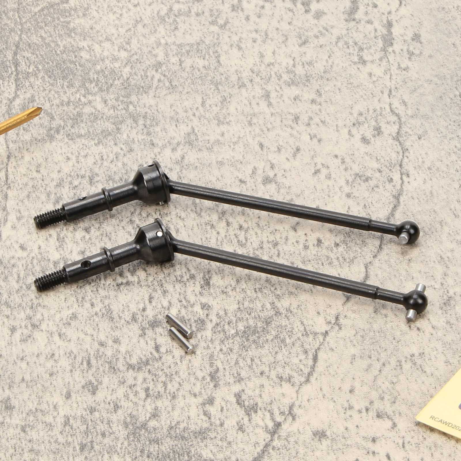 RCAWD Losi 22S Black RCAWD losi 22s CVD Driveshaft Set #45 Steel  LOS232071