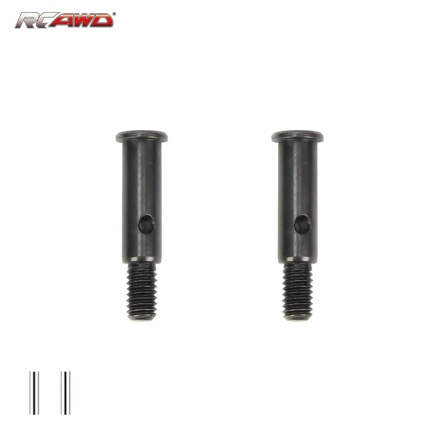 RCAWD Losi 22S Black RCAWD Losi 22S upgrade  Steel Front Axle LOS232044 2pcs