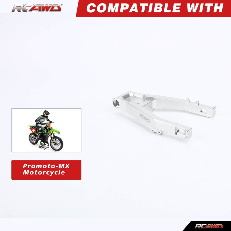 RCAWD 1/4 Losi Promoto-MX Upgrades Rear Aluminum Swing Arm for losi Motorcycle LOS364000S - RCAWD