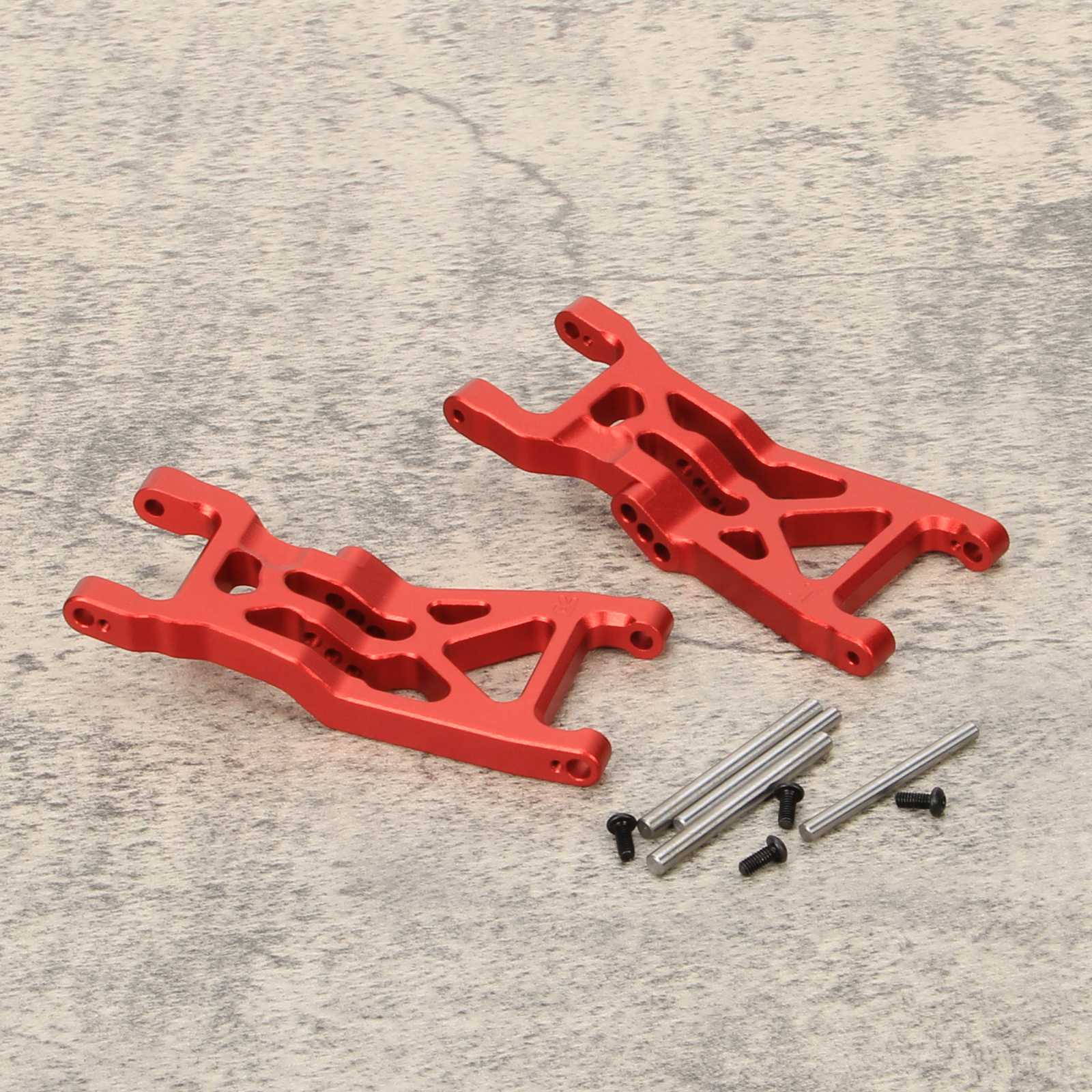 RCAWD Losi 22S Red / Front RCAWD Losi 22s upgrades Lower Suspension Arm A-arm sest LOS234043 LOS234044