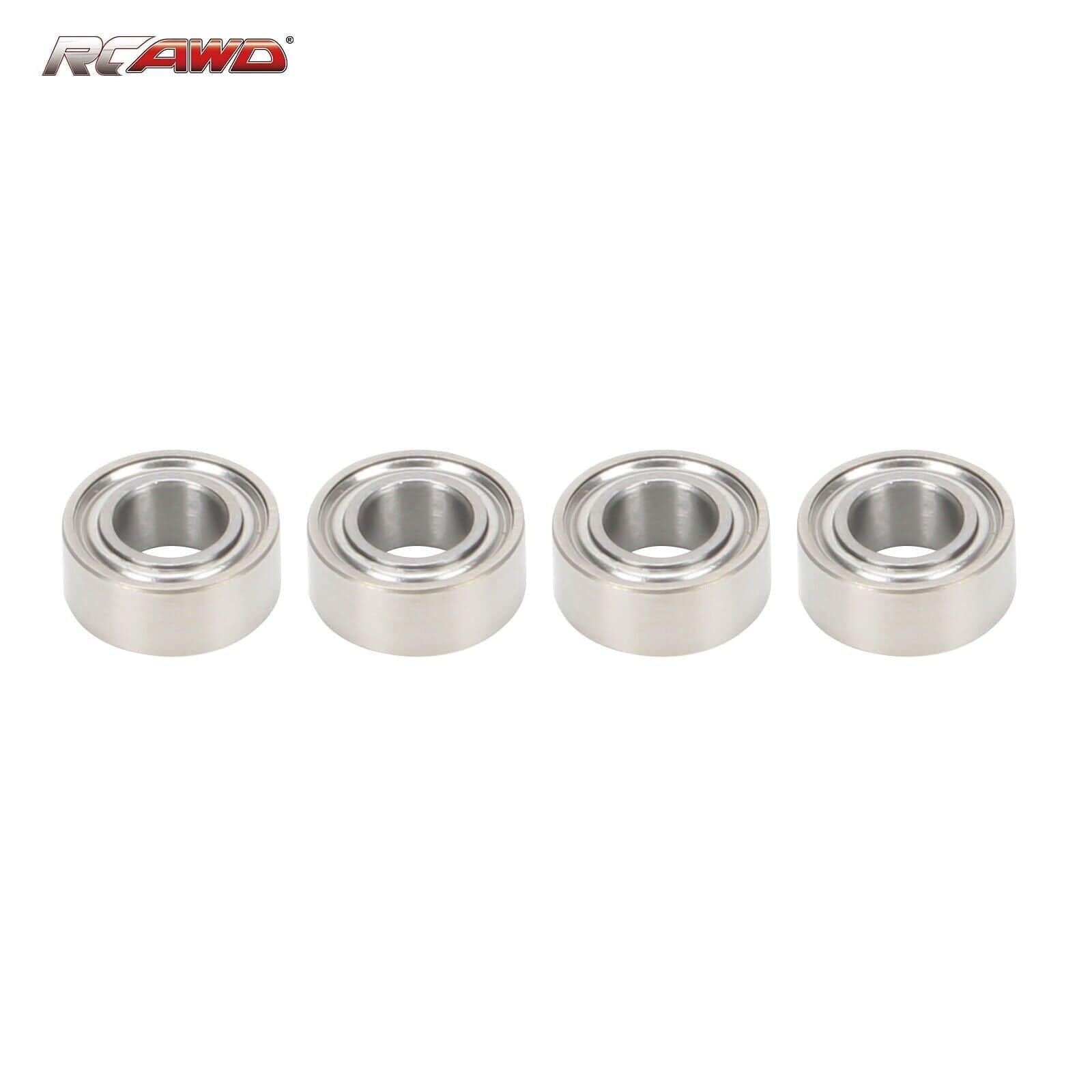 RCAWD Losi 22S Siliver RCAWD losi 22s upgrades Ball Bearing 5x10x4mm LOSA6937