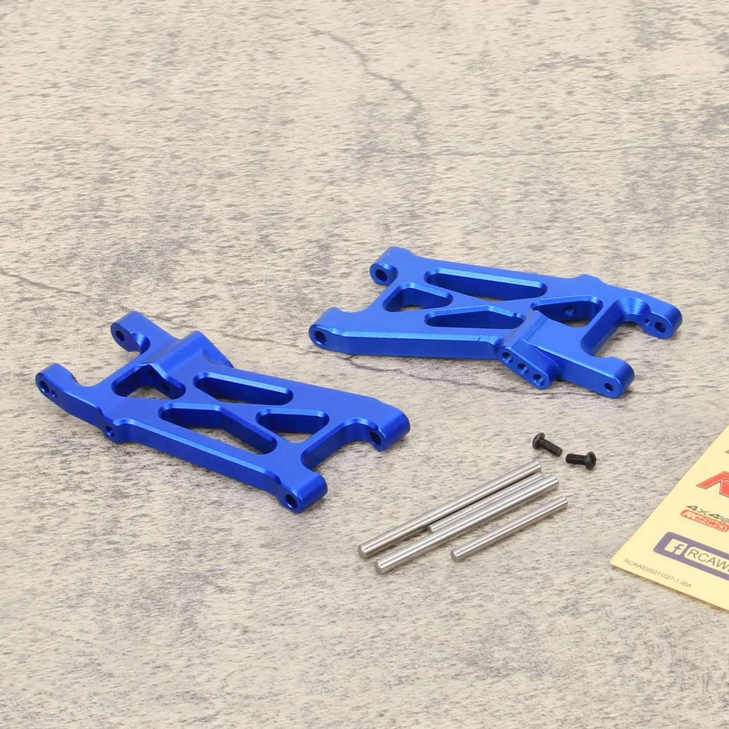 RCAWD Losi 22s Upgrades Lower Suspension Arm A - arm set for No Prep Drag Truck - RCAWD