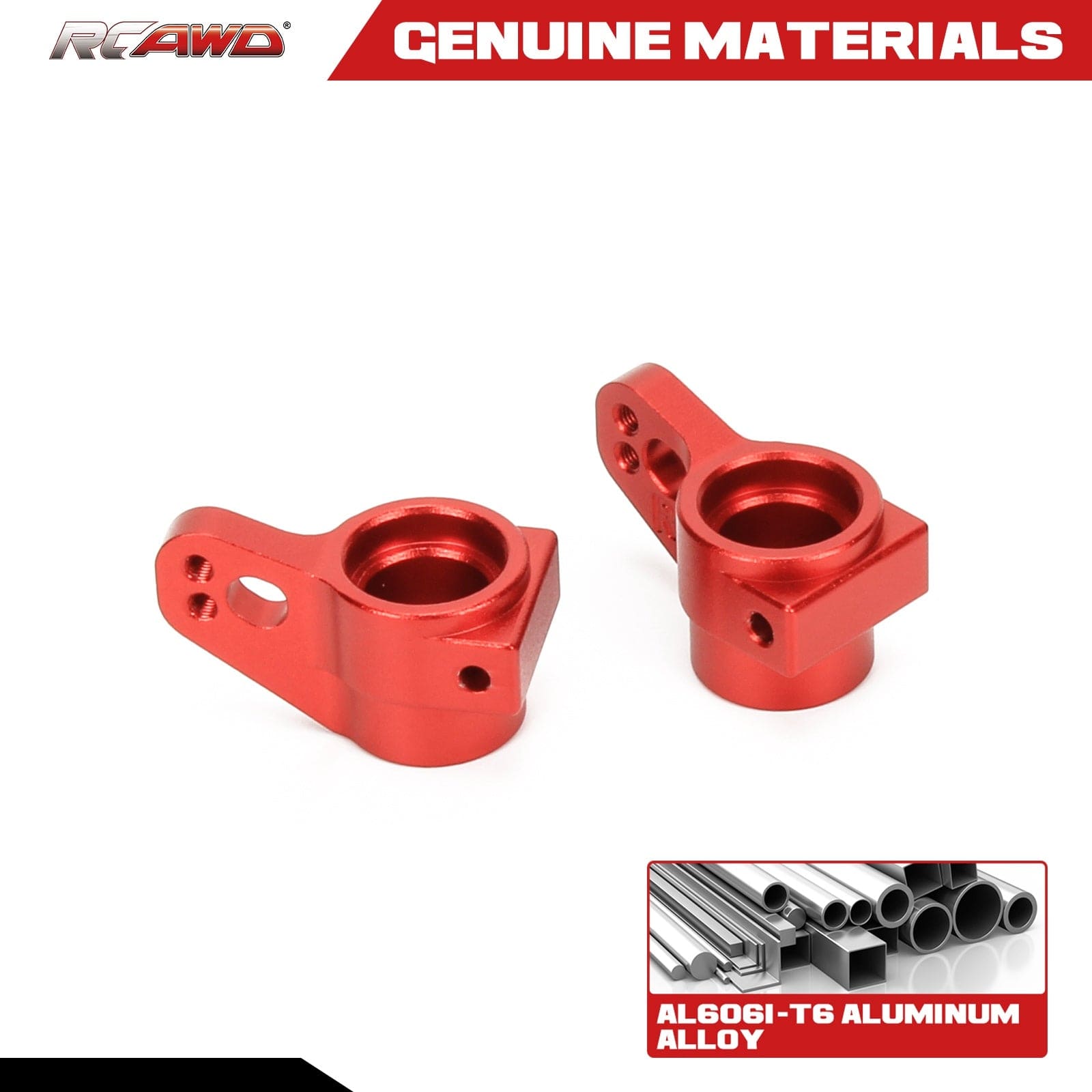 RCAWD Losi 22s Upgrades Rear Hub Set for Camaro Ford F100 - RCAWD