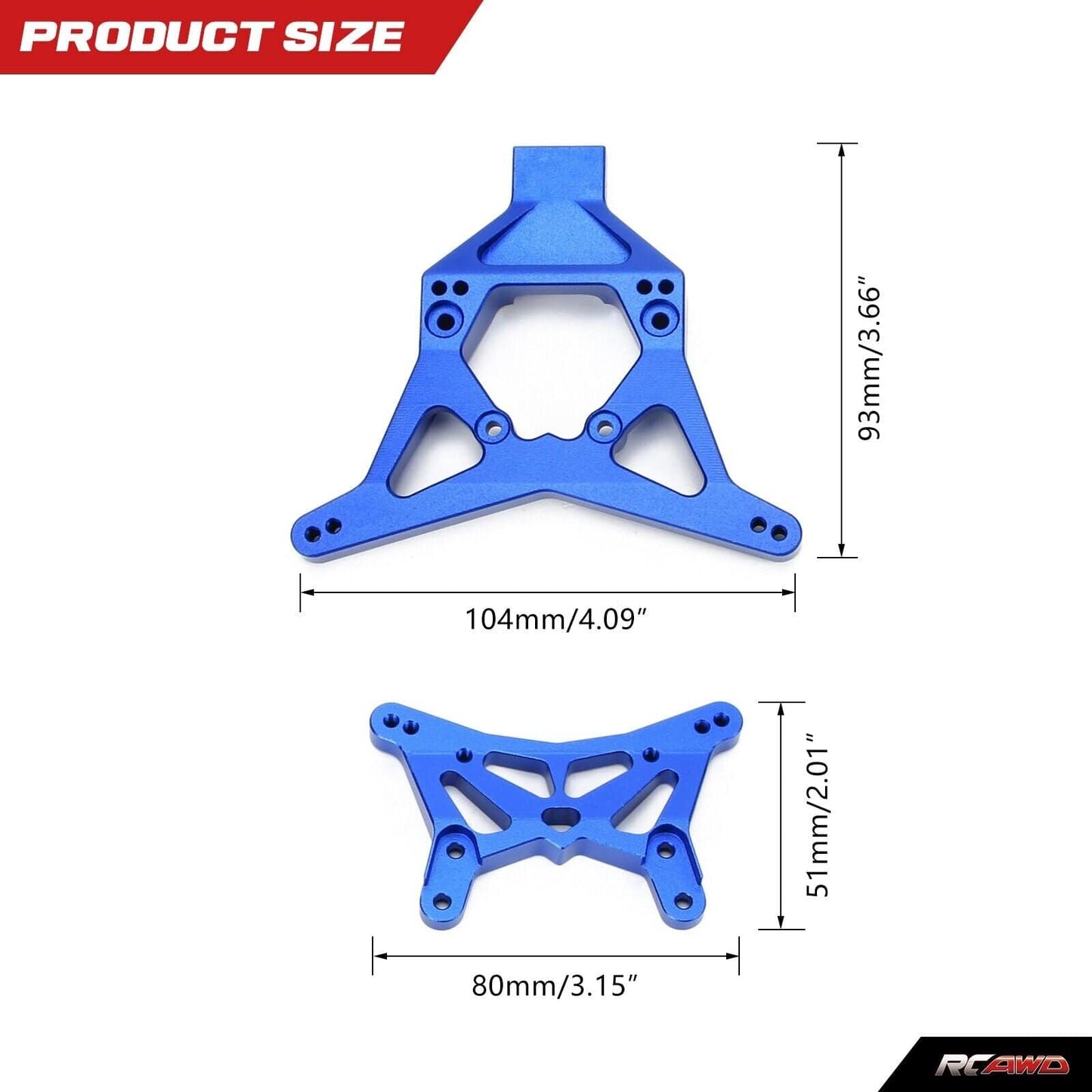 RCAWD losi 22s upgrades Shock Tower Set LOS234028 - RCAWD