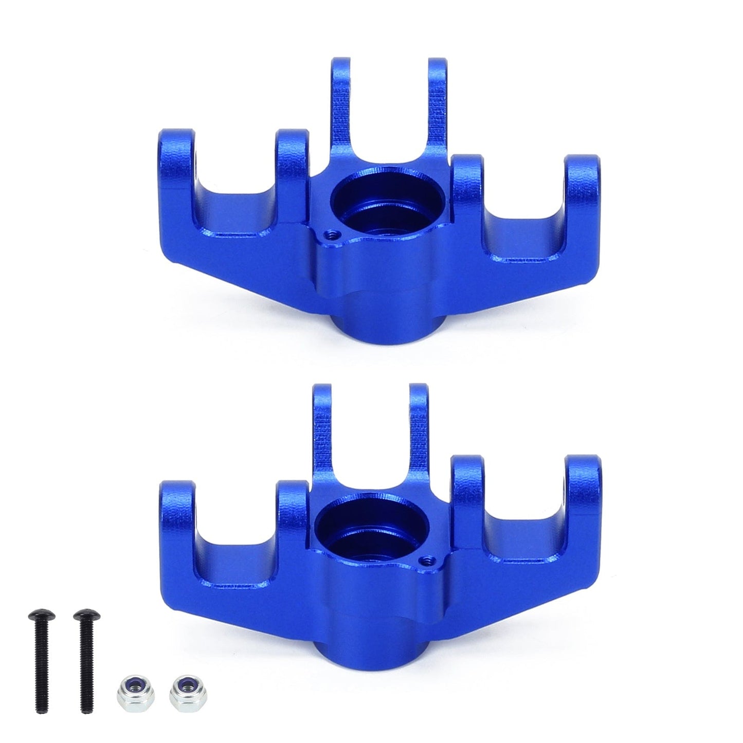 RCAWD LOSI Baja Rey 2.0 Blue RCAWD Losi Baja Rey 2.0 Aluminum Front Hub Spindle Set