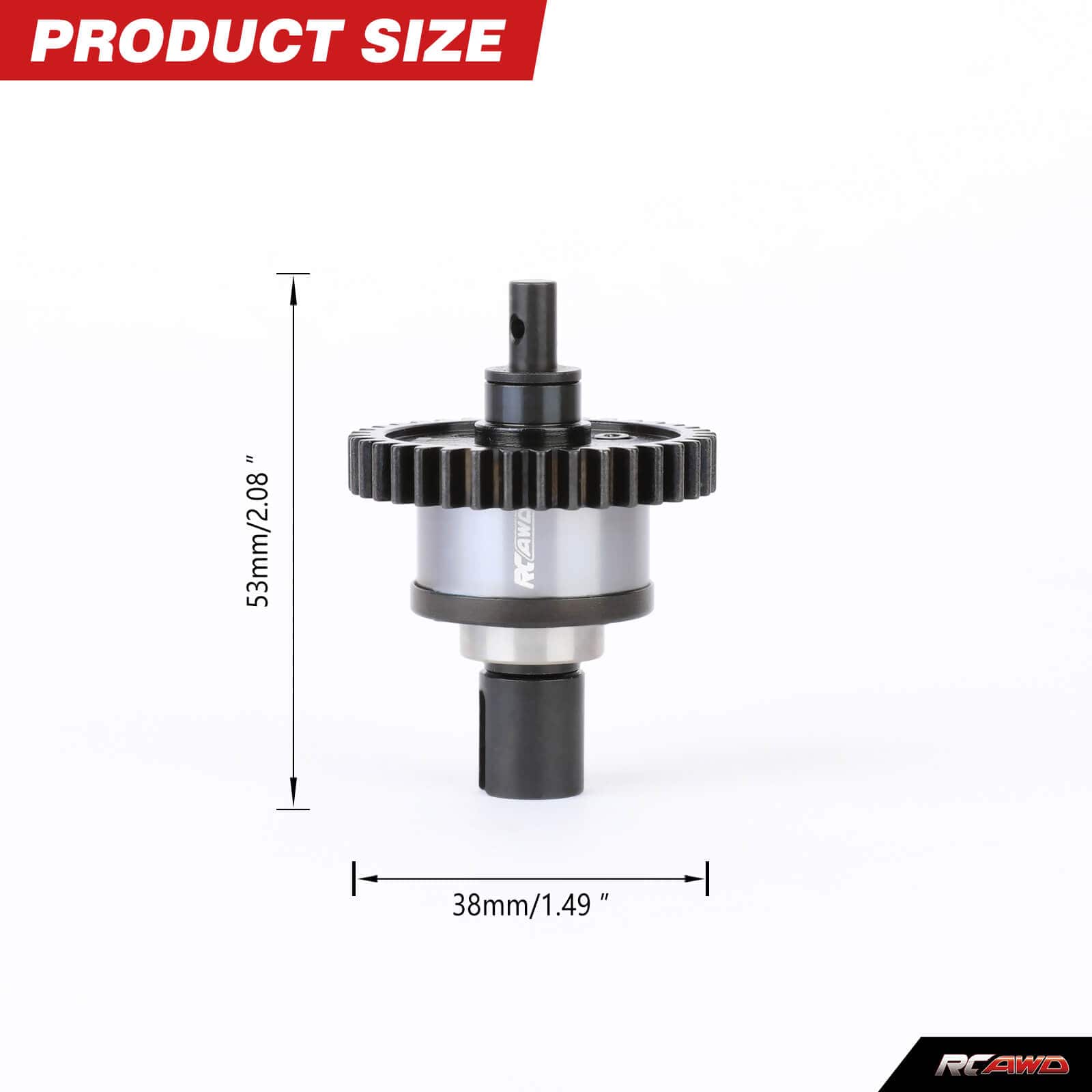 RCAWD losi baja rey Center Differential Assemblies RCAWD Center Differential Assemblies Set For Losi 1/10 Series