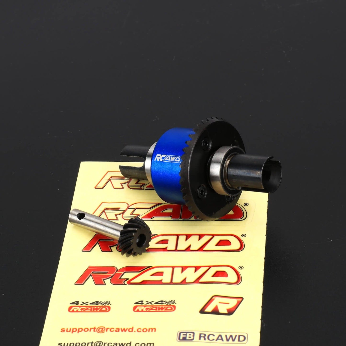 RCAWD losi baja rey Front / Blue RCAWD Losi Baja Rey 4WD 40T Diff Complete Set with 14T Input Gear