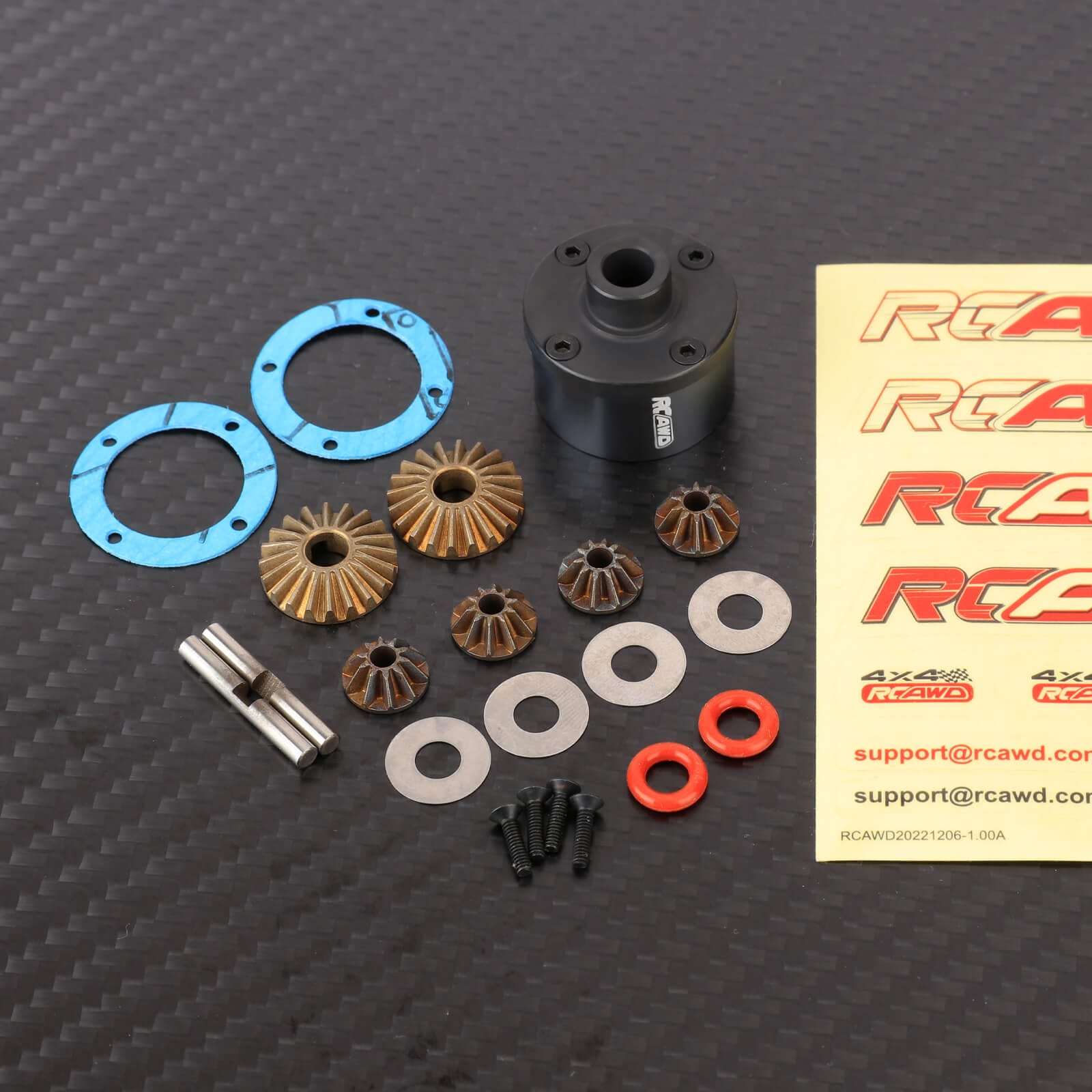 RCAWD losi baja rey Front Center Diff Set RCAWD Front Center Differential Set For Losi 1/10 Baja Rock Hammer Rey