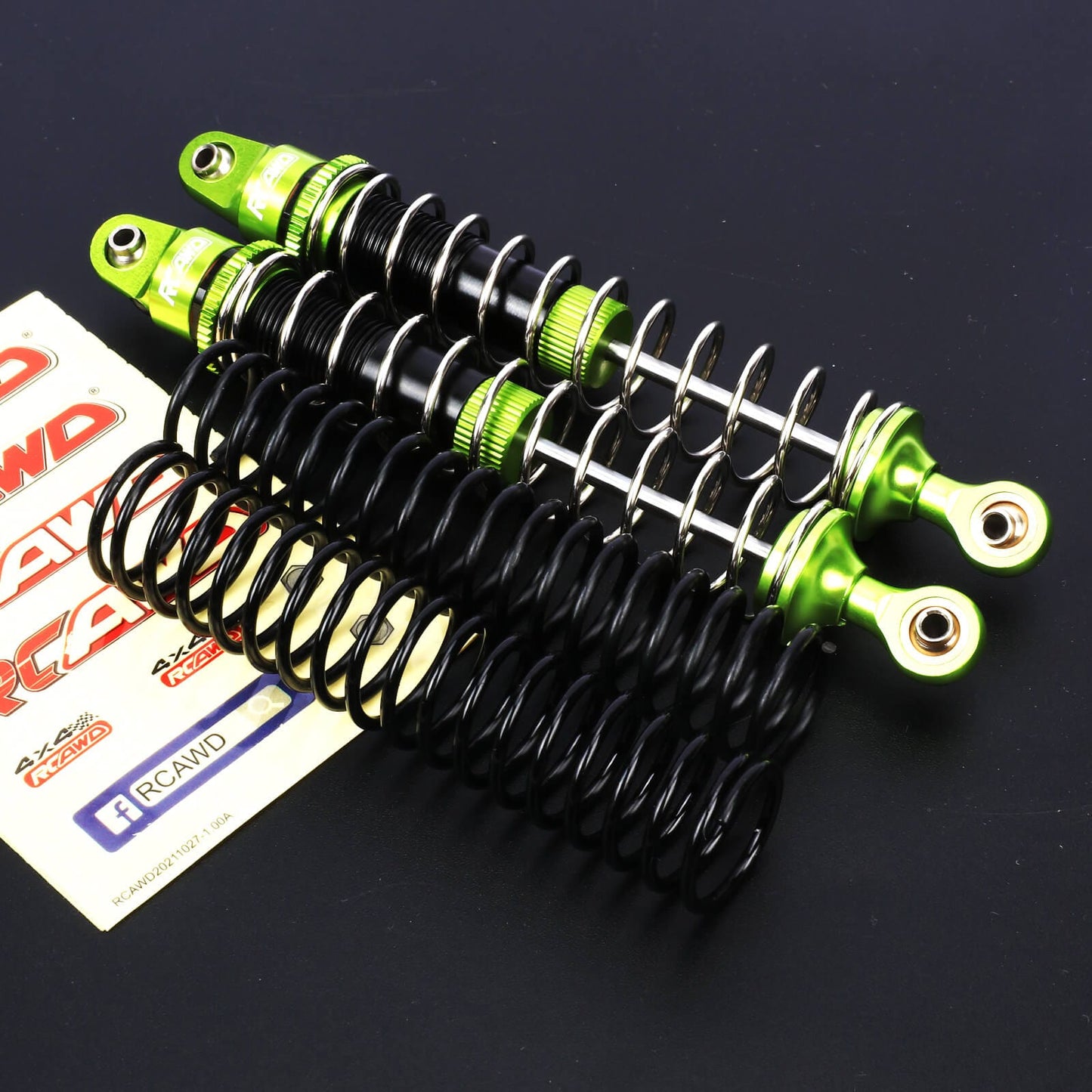 RCAWD losi baja rey Green RCAWD LOSI Baja Rey Rear Shock 120mm