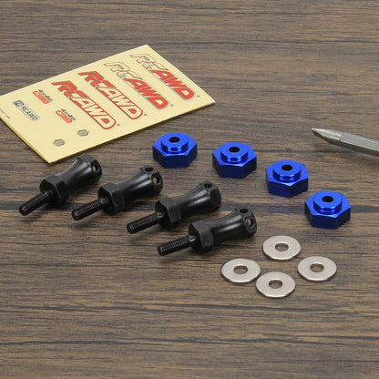 RCAWD Losi Baja Rey Hammer Rey Upgrades Lengthen 15mm to 17mm Hex - RCAWD