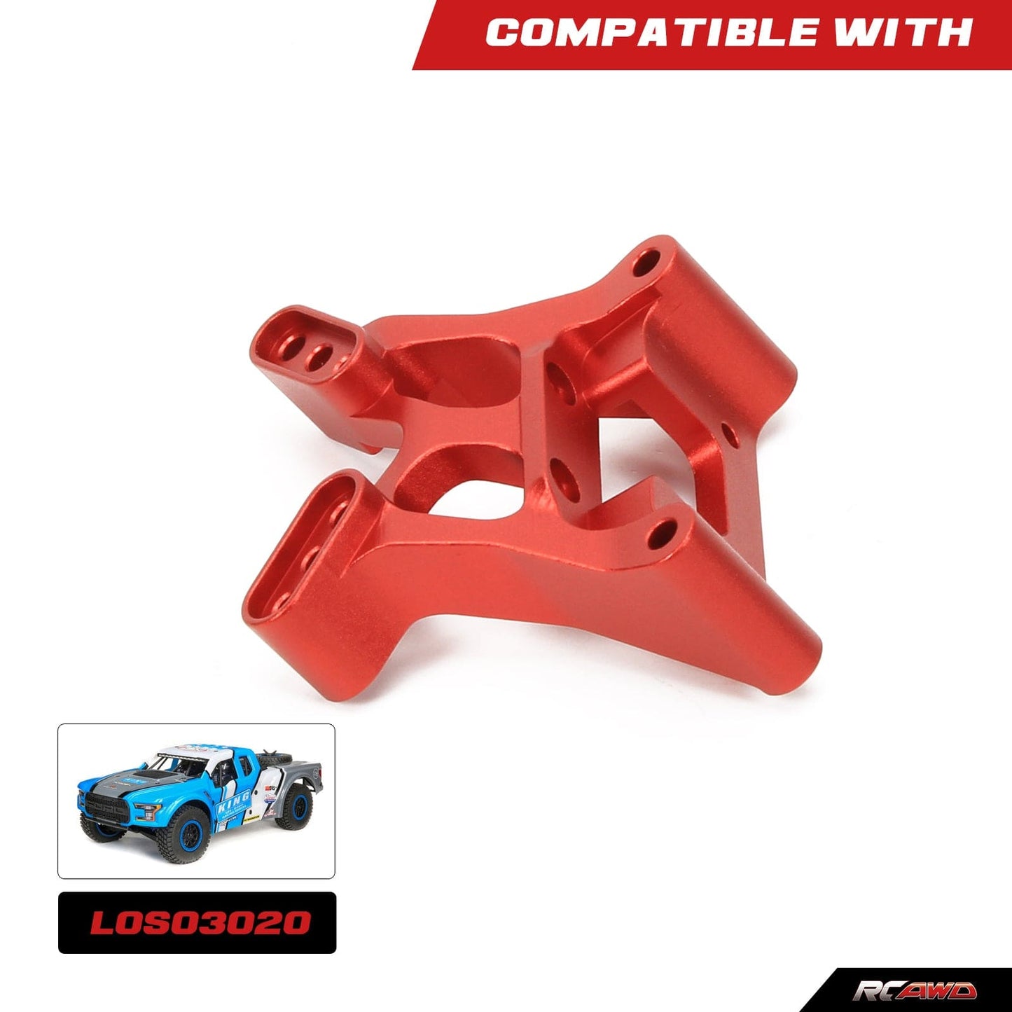 RCAWD losi baja rey RCAWD 1/10 Losi Baja Rey Upgrades Front Shock Tower LOS334005