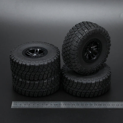 RCAWD losi baja rey RCAWD Losi Baja Rey 119*47mm  Mounted Tires  Pre-glued 10 Spokes 4pcs