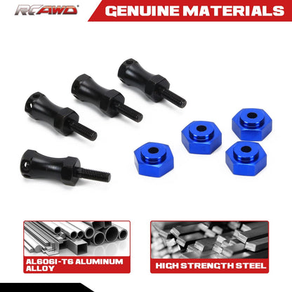 RCAWD losi baja rey RCAWD Losi Baja Rey Hammer Rey Upgrades Lengthen 15mm to 17mm Hex