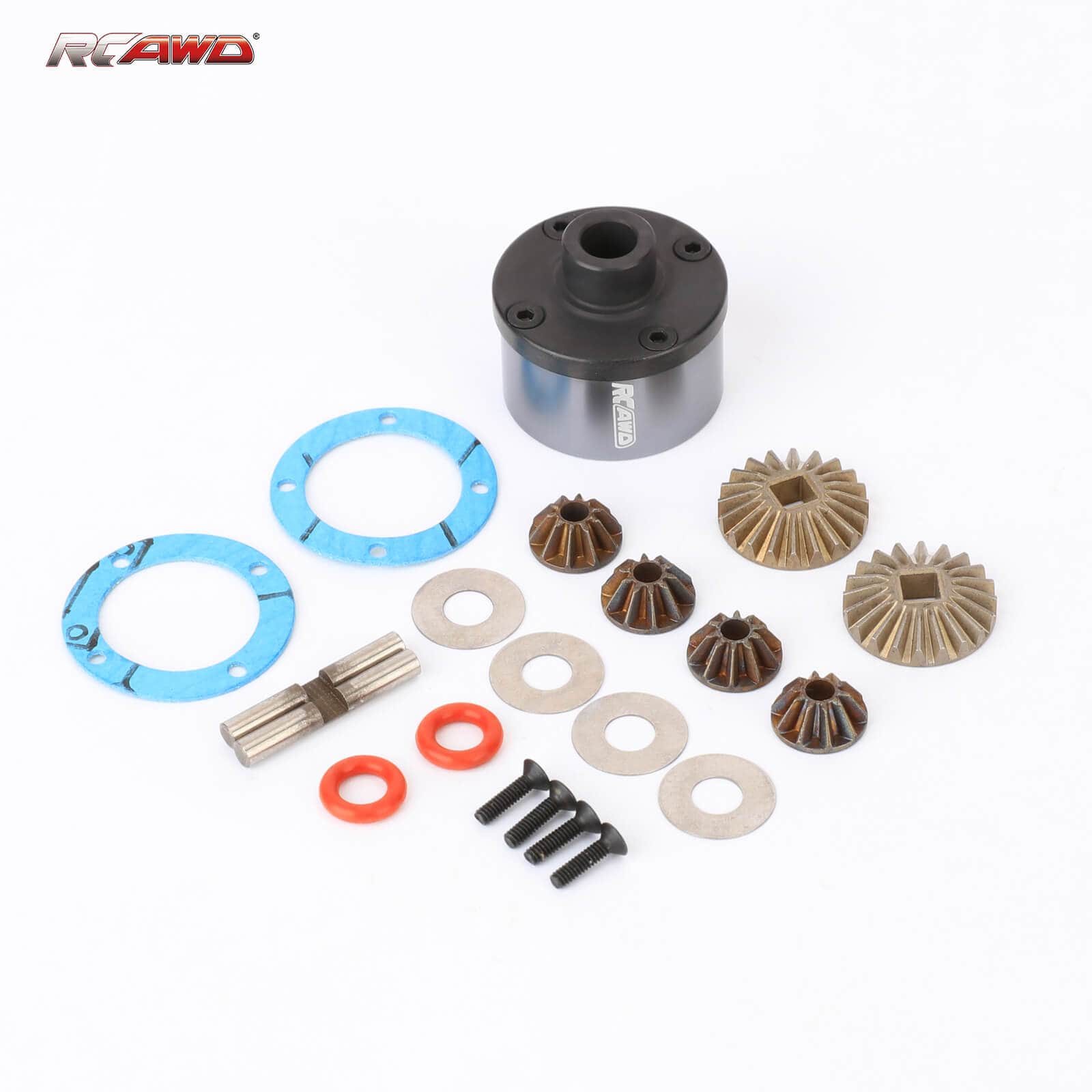 RCAWD losi baja rey Rear Differential Set RCAWD Rear Differential Set with Straight Bevel Gear