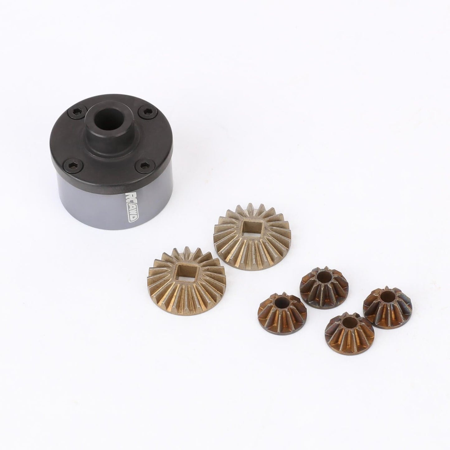 RCAWD losi baja rey Rear Differential Set RCAWD Rear Differential Set with Straight Bevel Gear