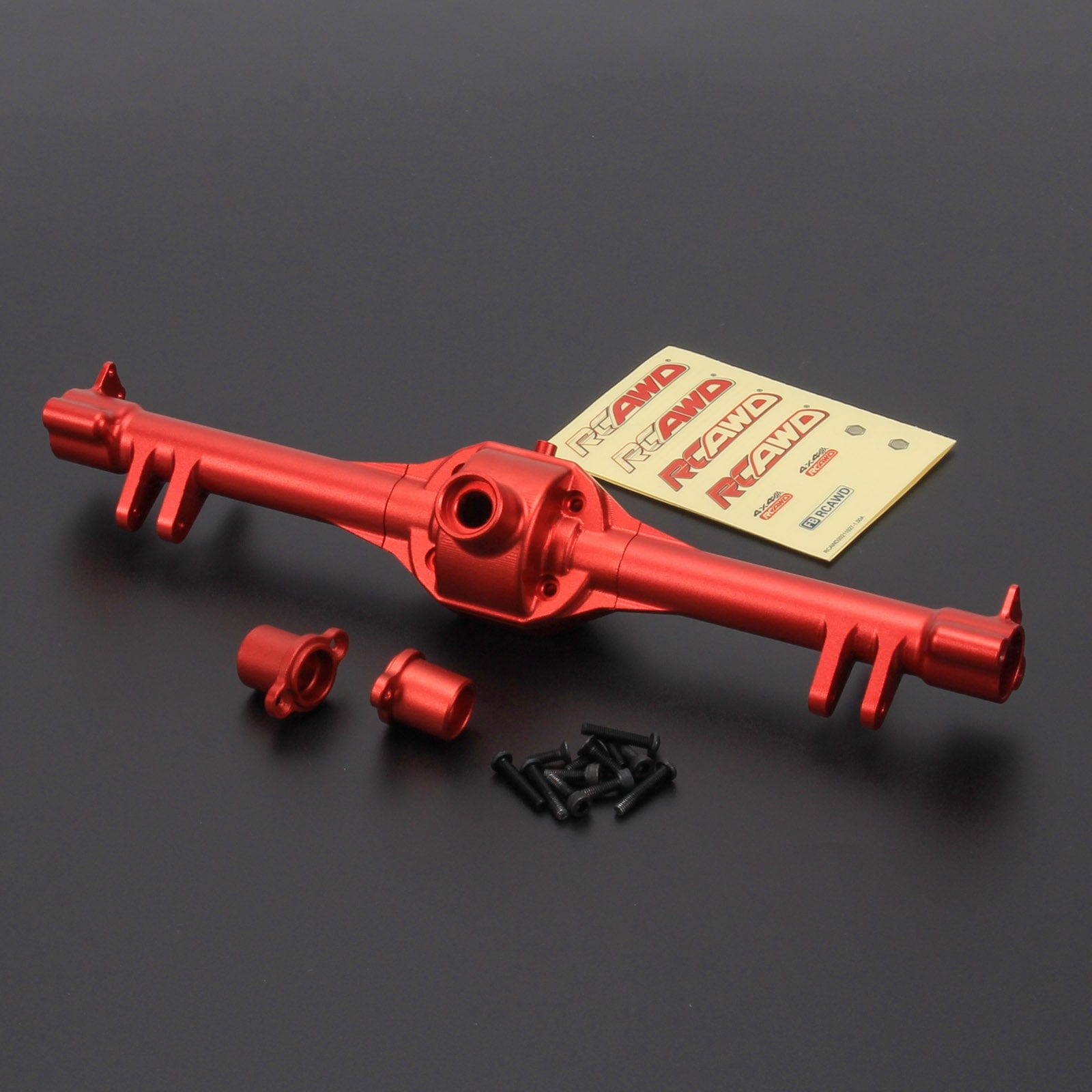 RCAWD losi baja rey Red RCAWD Losi Baja Rey Hammer Rey Upgrades Front Axle Housing Set