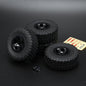 RCAWD losi baja rey Square Tires RCAWD Losi Baja Rey Tires 119 *47mm Pre-glued 5 Spokes Square Pattern 4pcs