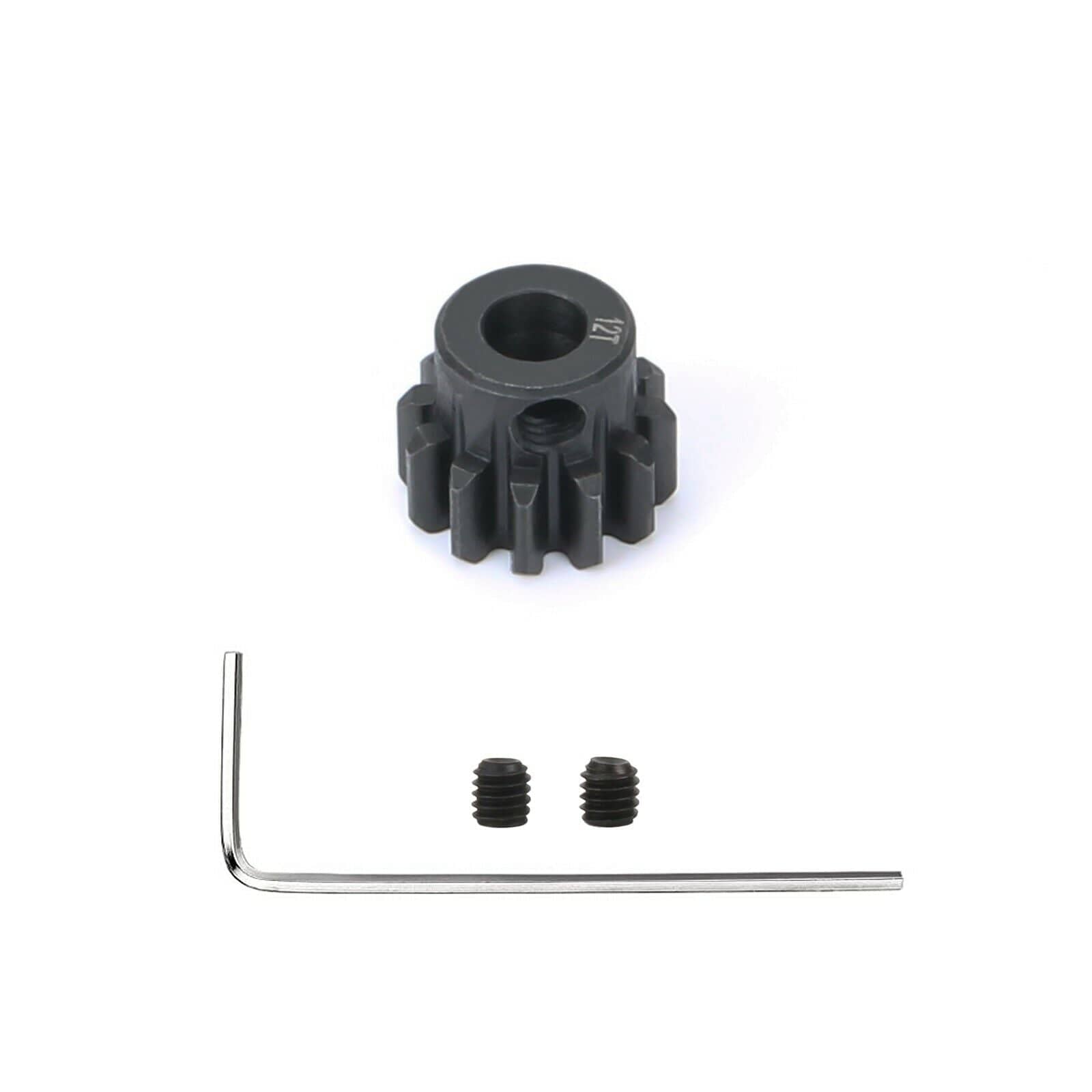 RCAWD LOSI Lasernut U4 Black RCAWD Losi Lasernut Motor Pinion Gear 12T LOSA3572