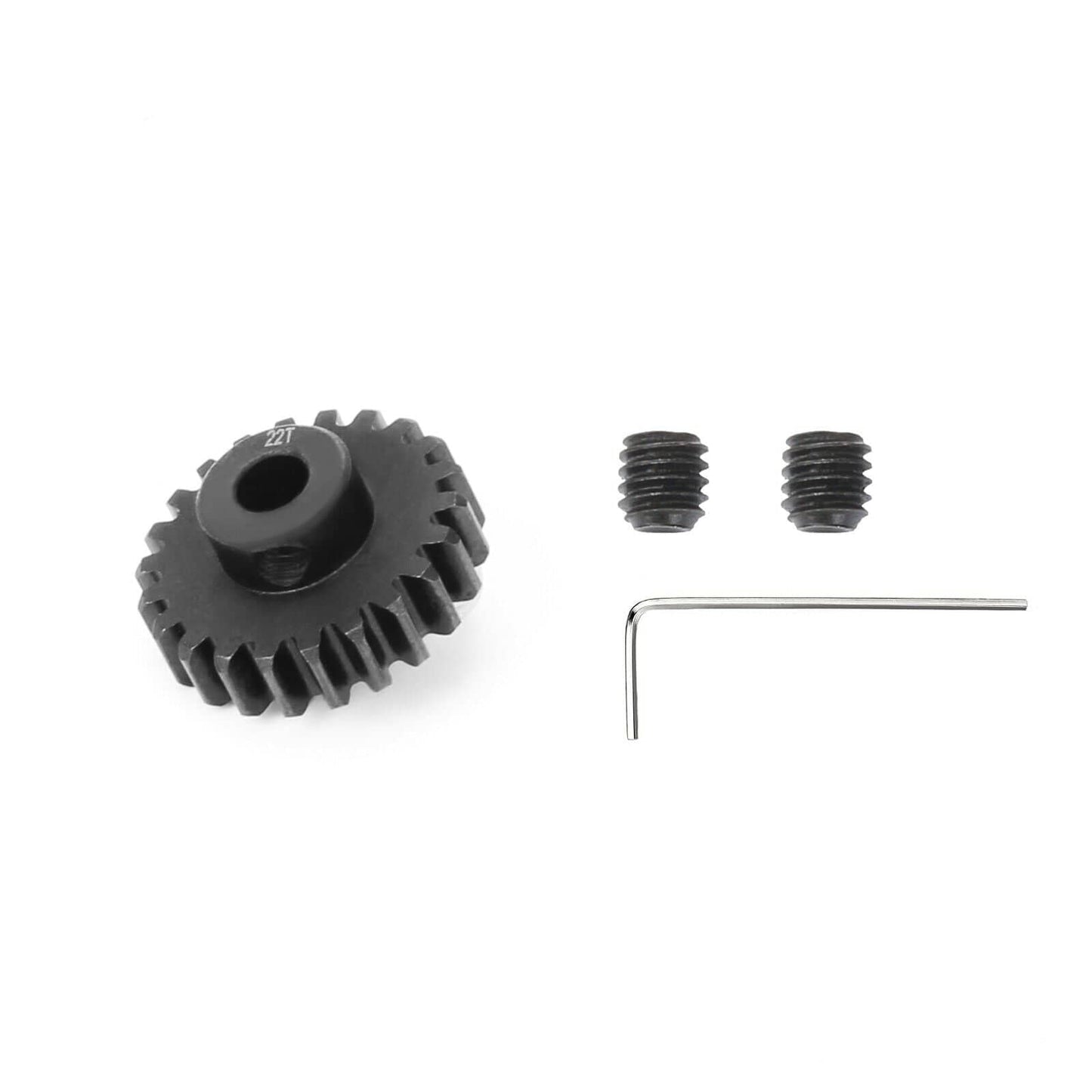 RCAWD LOSI Lasernut U4 Black RCAWD Losi lasernut  Pinion Gear 22T LOS242004