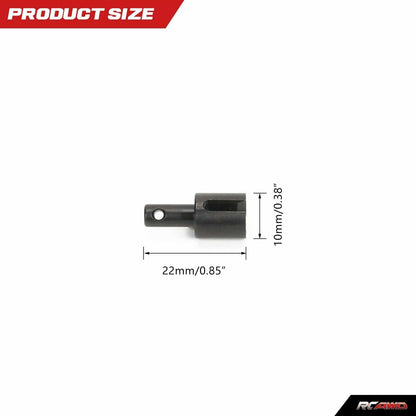 RCAWD LOSI Lasernut U4 Black RCAWD Losi Lasernut upgrade parts Diff Outdrive LOS232030