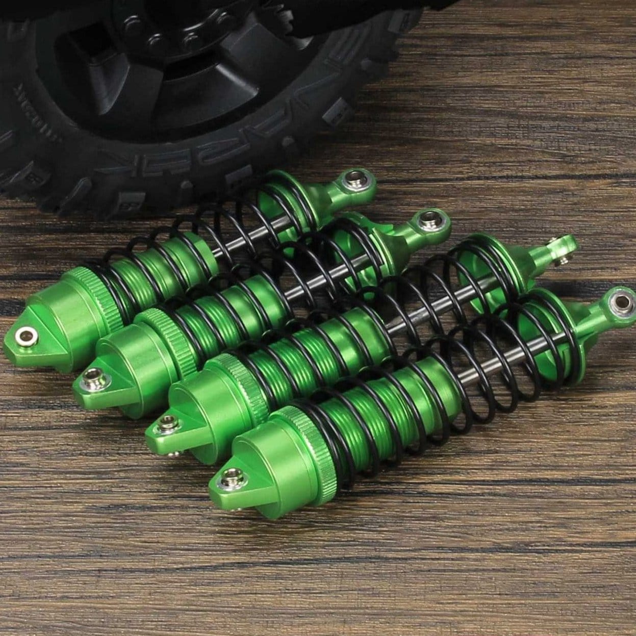 RCAWD LOSI Lasernut U4 Green RCAWD Losi Lasernut Shocks Absorber Damper LOS233011