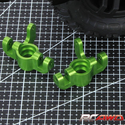 RCAWD LOSI Lasernut U4 Green RCAWD Losi Lasernut upgrade parts Front Steering Hub Carrier Blocks LOS334012