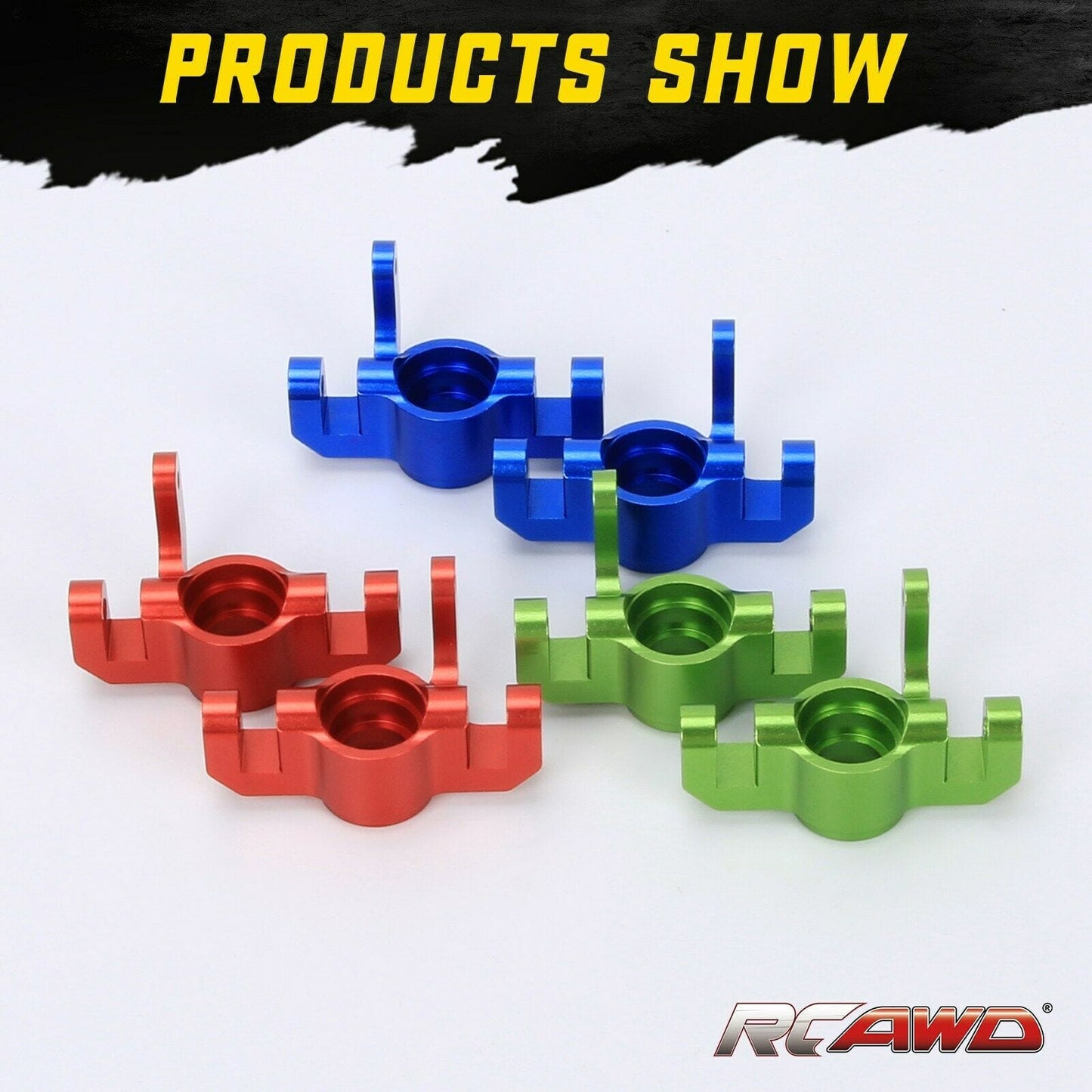 RCAWD LOSI Lasernut U4 RCAWD Losi Lasernut upgrade parts Front Steering Hub Carrier Blocks LOS334012