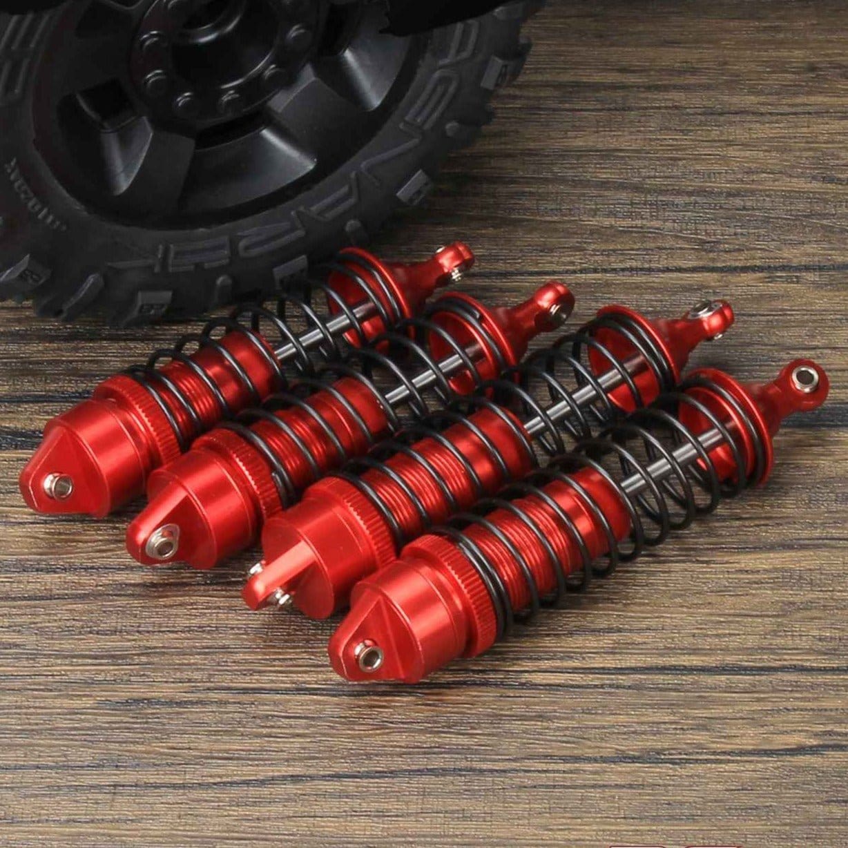 RCAWD LOSI Lasernut U4 Red RCAWD Losi Lasernut Shocks Absorber Damper LOS233011