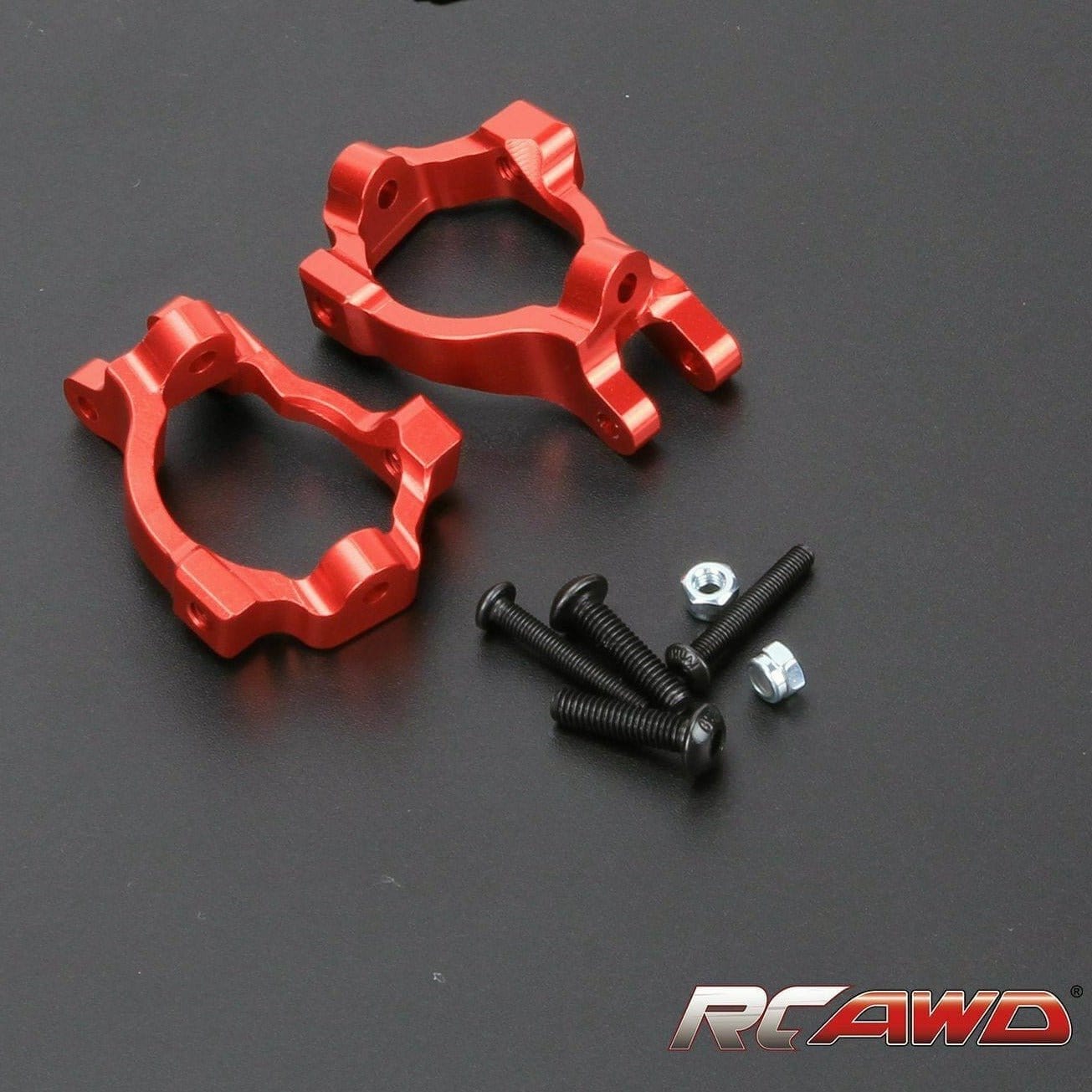 RCAWD LOSI Lasernut U4 Red RCAWD Losi lasernut upgrade Carrier C hub Caster Blocks LOS334013