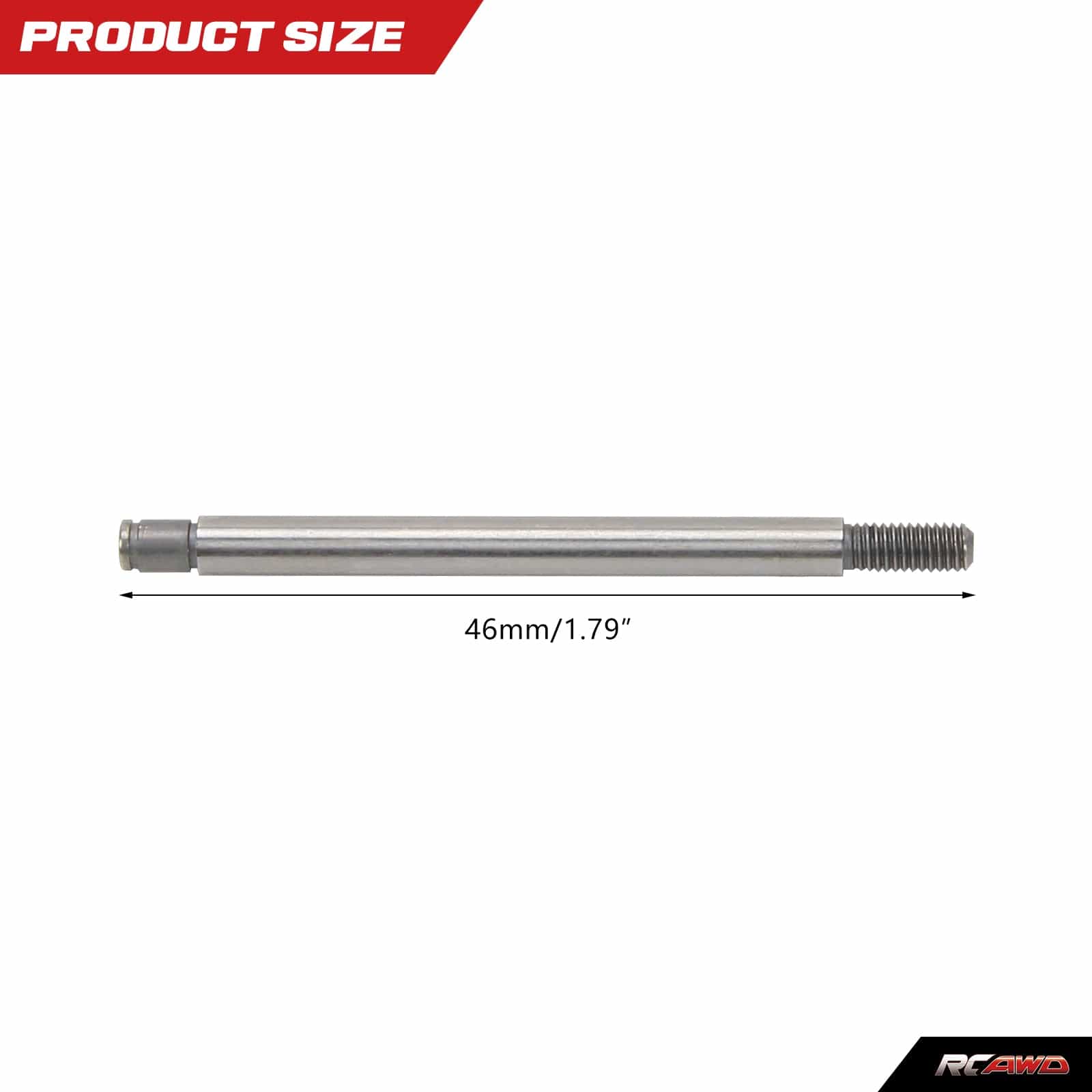 RCAWD Losi Lasernut Upgrades F/R Shocks Shaft - RCAWD