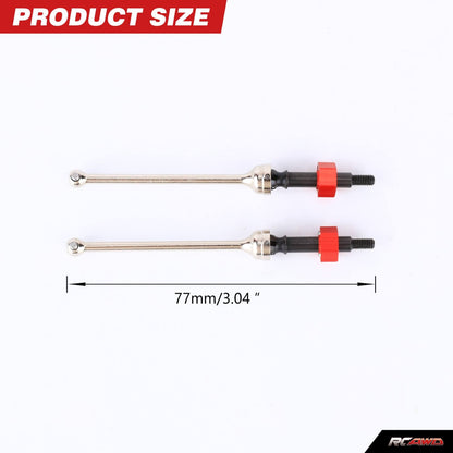 RCAWD Losi Mini - B Mini - T CVD Driveshaft Kit 2.0 Version 2pcs - RCAWD