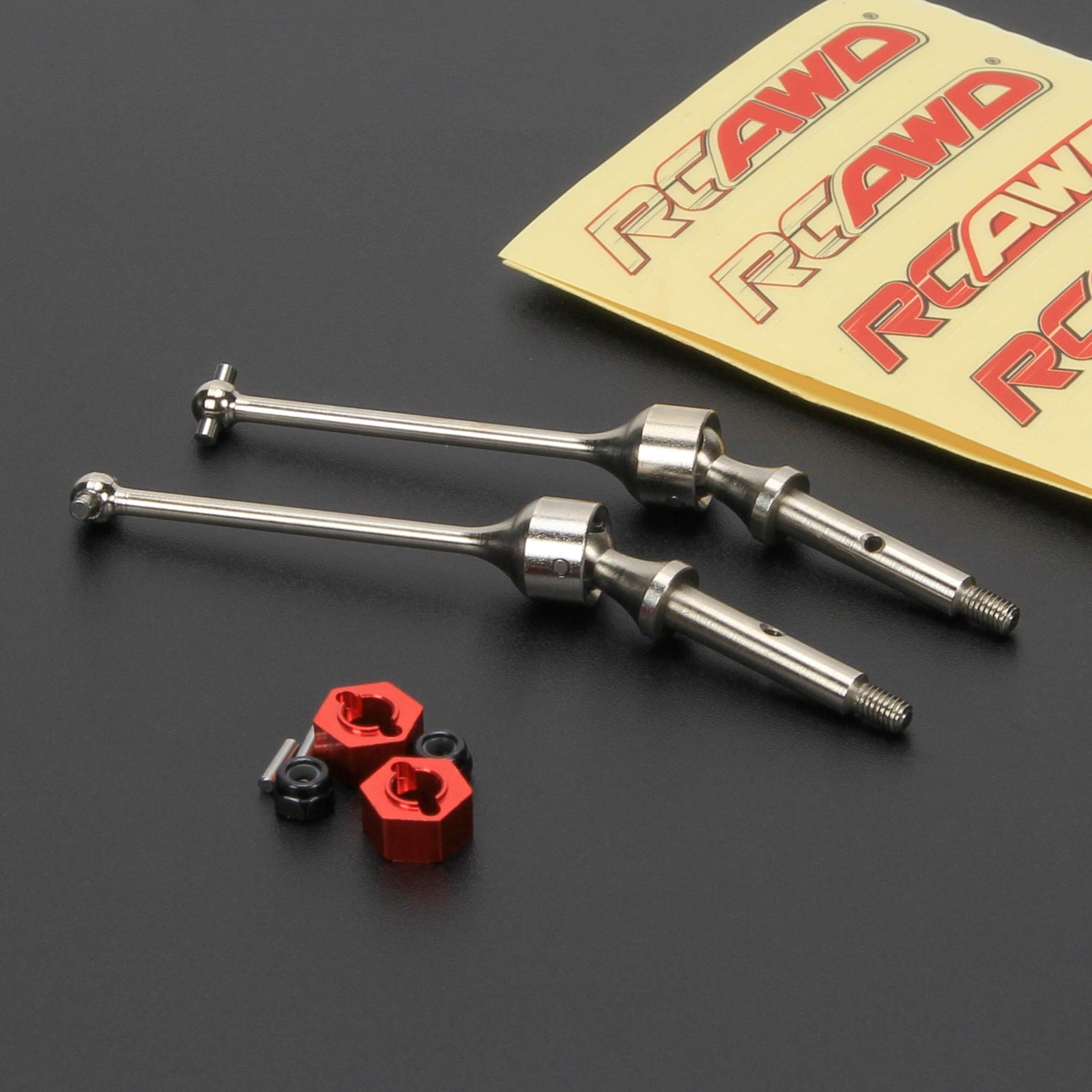 RCAWD Losi Mini - B Mini - T Upgrades Rear Shiny CVD Kit 2pcs - RCAWD