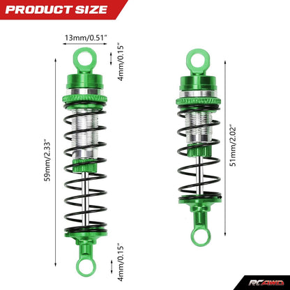 RCAWD LOSI mini - B mini - T Upgrades Shock Absorber Damper Oil Filled Type LOS213000 LOS213001 - RCAWD