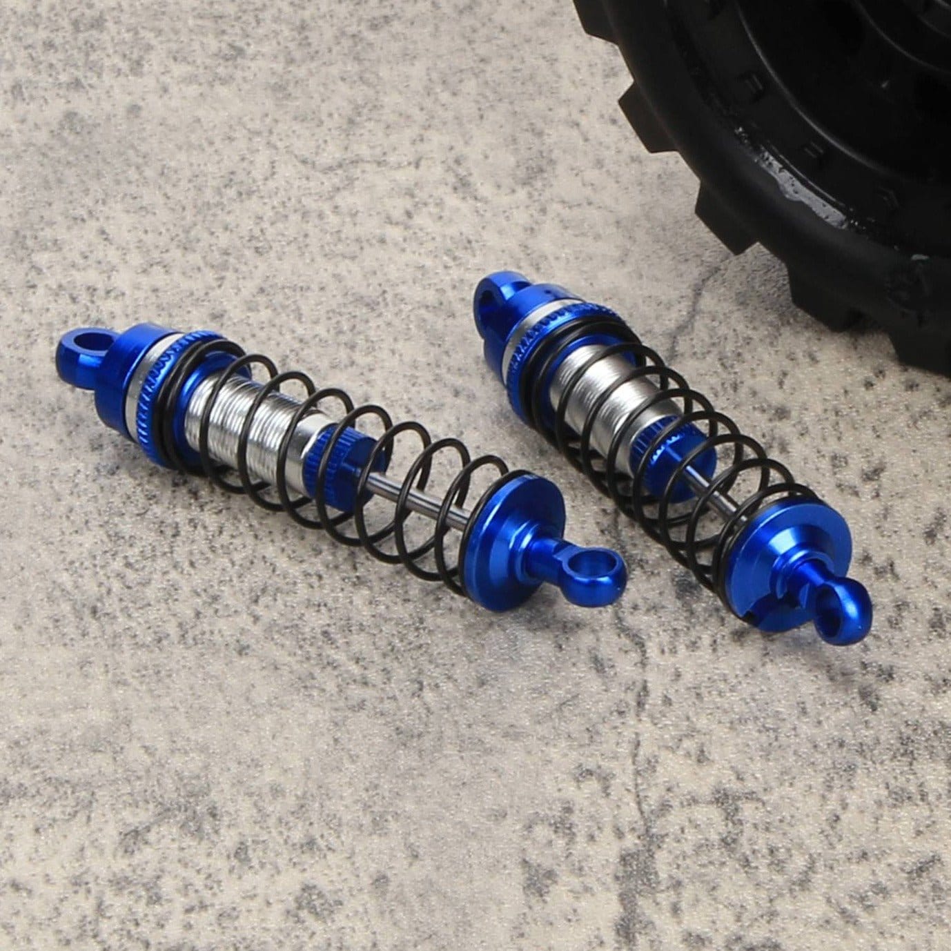 RCAWD LOSI MINI Blue RCAWD Losi mini-B mini-T upgrade parts rear shock absorber damper oil filled type LOS213001