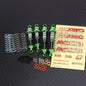 RCAWD LOSI MINI Full Set-Green RCAWD LOSI mini-B mini-T Shock Absorber Damper Oil Filled Type 2.0 Version