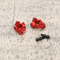 RCAWD LOSI MINI Red / Caster Block RCAWD Losi Mini Steering Hub Carrier Set D3-LOS214006