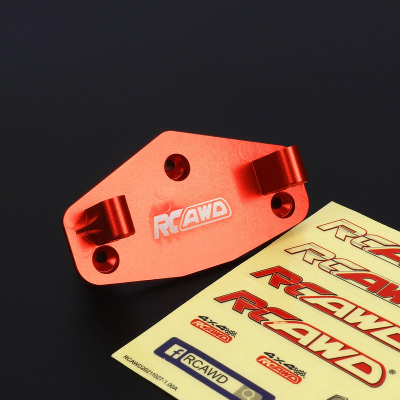 RCAWD LOSI MINI Red RCAWD Losi LMT upgrades Steering Servo Mount Plate LOS241036