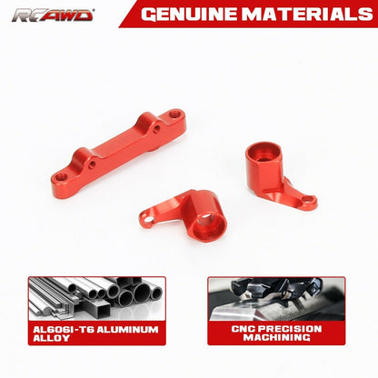 RCAWD LOSI MINI Red RCAWD Losi Mini-B Mini-T upgrades Bellcranks and Drag Link LOS311002