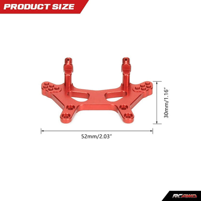 RCAWD LOSI MINI Red RCAWD Losi Mini-B Mini-T upgrades Front Shock Tower F-LOS214012R