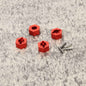 RCAWD LOSI MINI Red RCAWD Losi Mini-B Mini-T Upgrades Wheel Hex Pin 2pcs