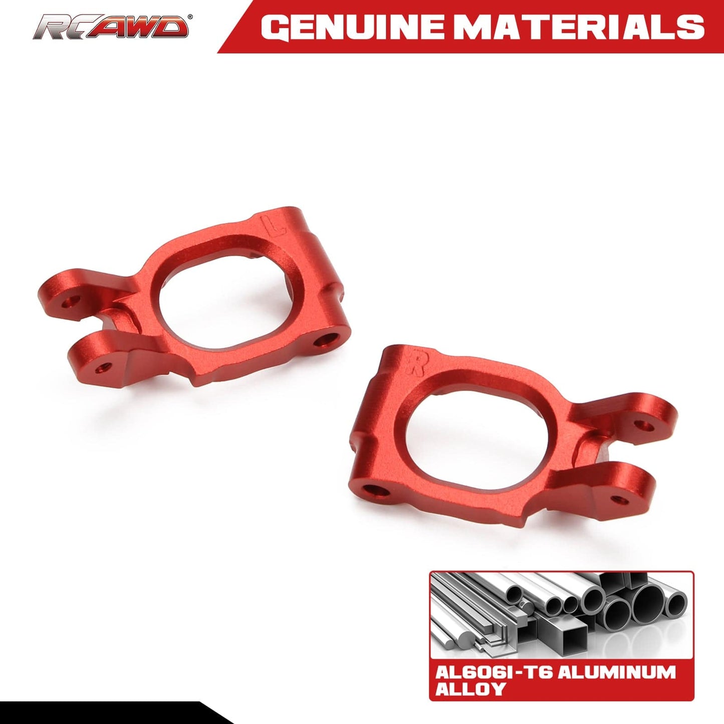 RCAWD losi rock ray RCAWD Losi Rock Rey upgrades C Hub Carrier 2pcs compative with Hammer Rey